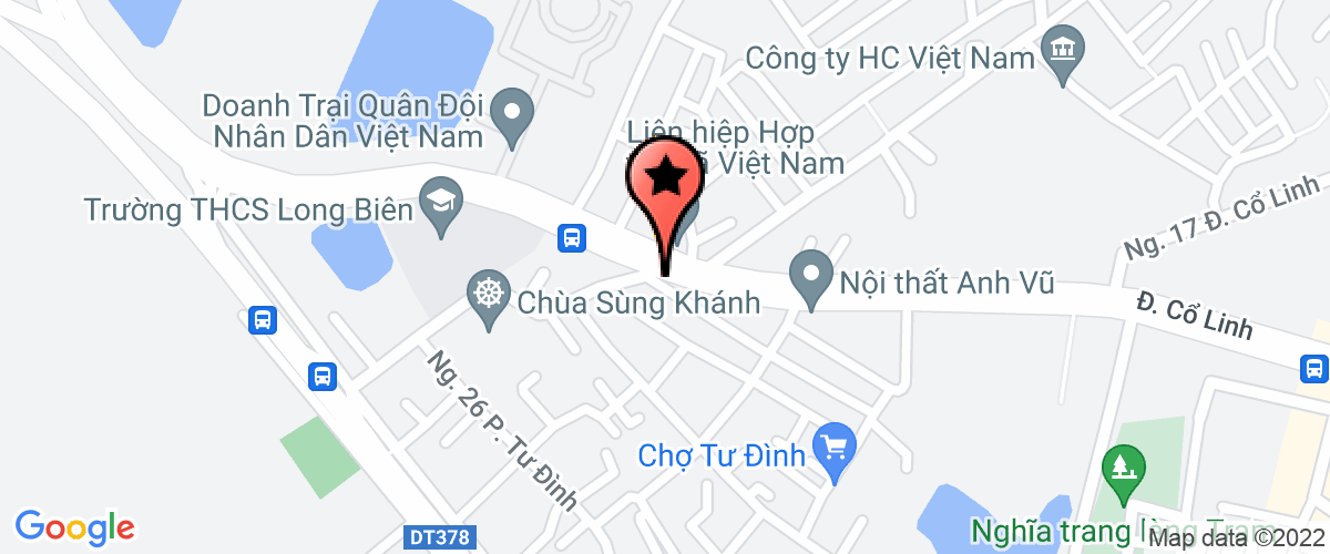 Map to Viet Nam Music and Media Joint Stock Company