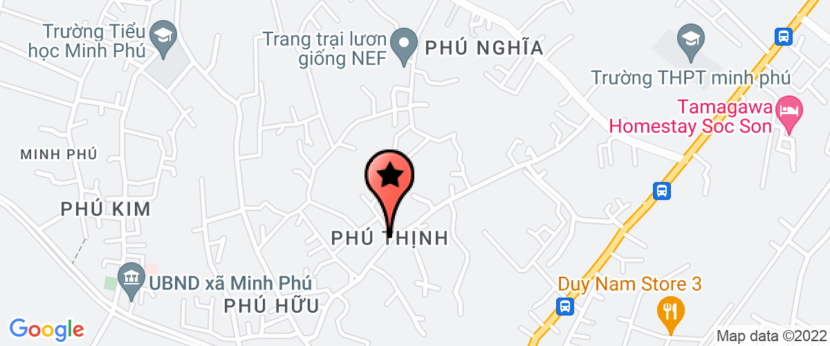 Map to Phu Thinh Trade Investment Company Limited