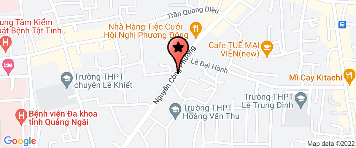 Bản đồ đến địa chỉ Công ty chế biến lâm sản Quảng Ngãi (TNHH)