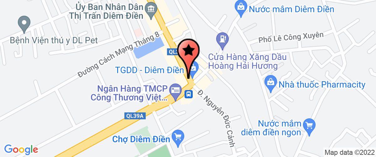 Map to Dang Dung Import Export Company Limited