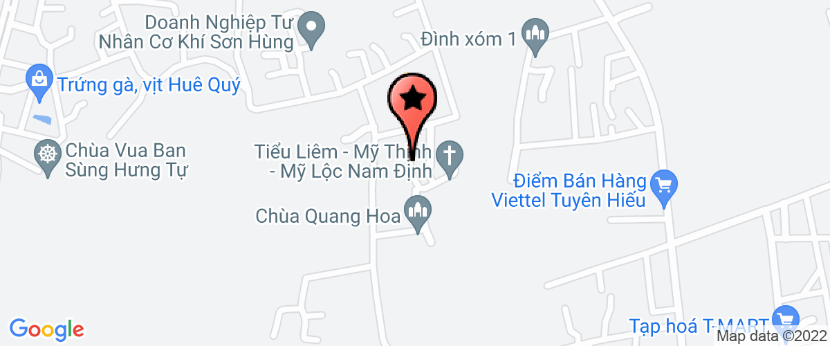 Map to Hung Hung Services Trading Company Limited