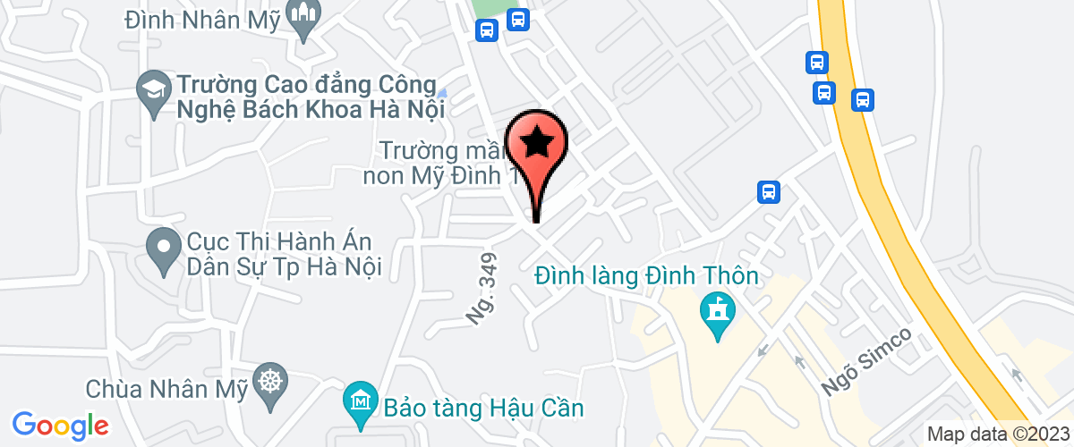 Map to J Blue Vietnam Company Limited