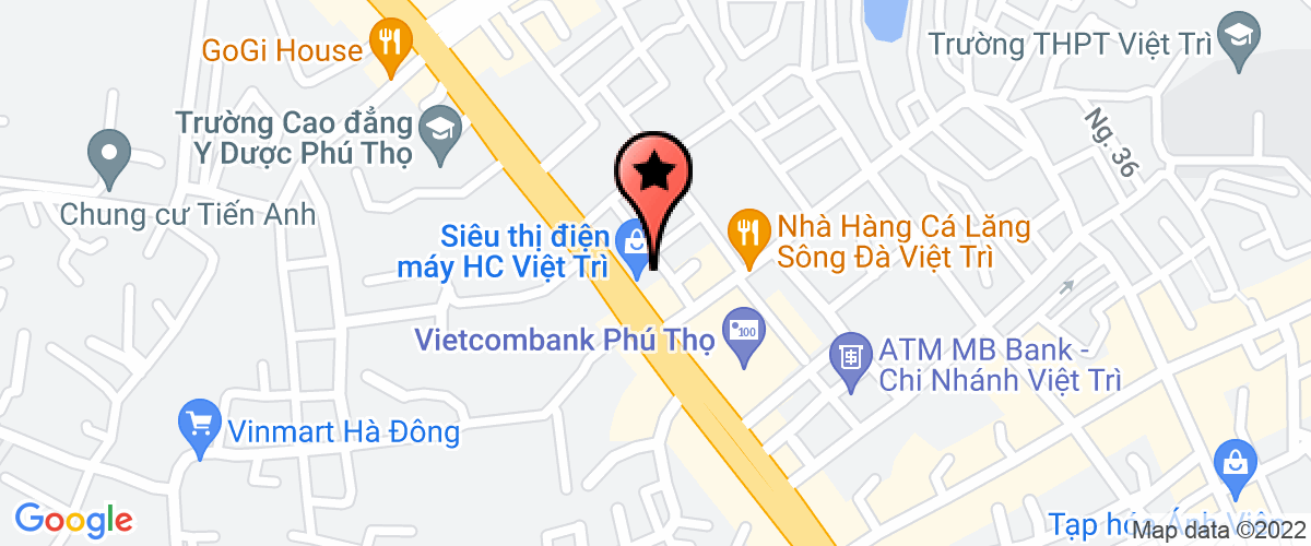 Bản đồ đến địa chỉ Công Ty TNHH Đức Tín Phú Thọ