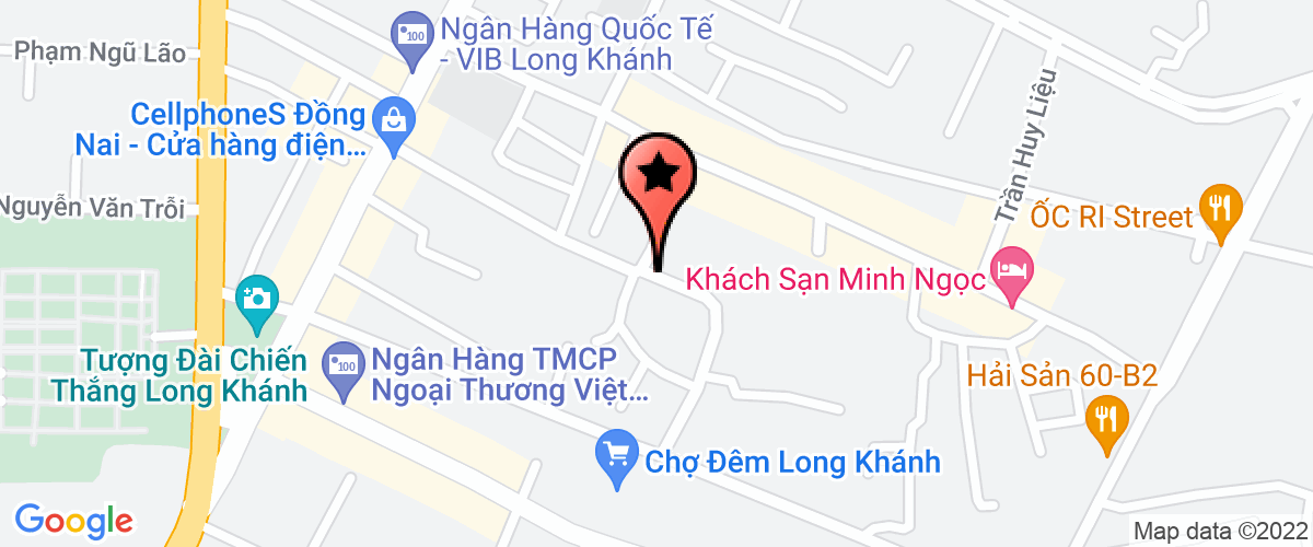 Map to Viet Tam Long Trade Company Limited