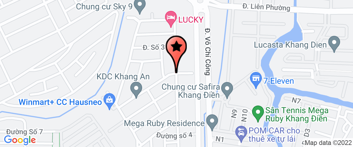 Map to Greating Fortune Container Hcm Service Company Limited