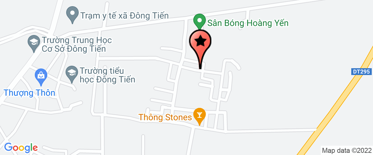 Map to Anh Thien Giang Company Limited