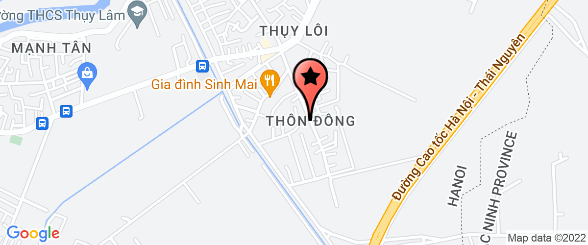 Map to Phu Khe Fine Art Furniture Company Limited