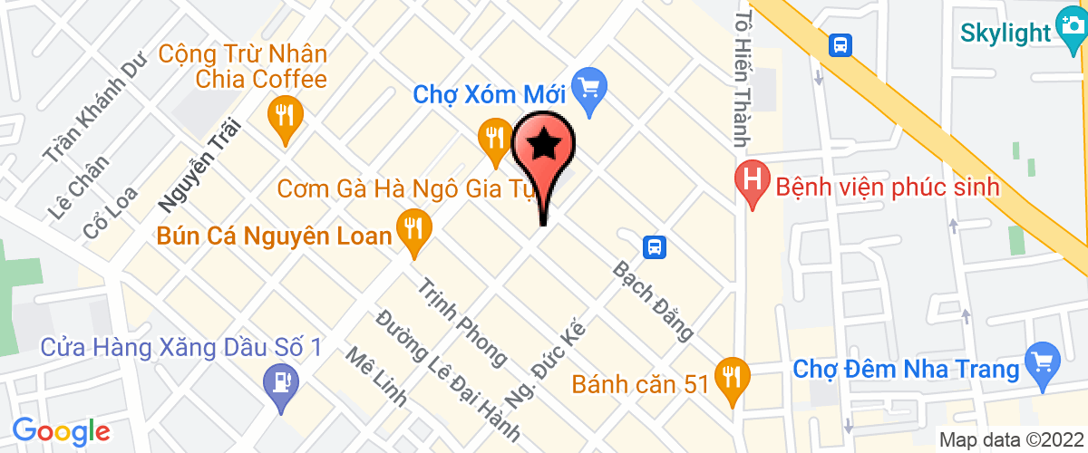 Map to Vietnam Training and Service Limited Company