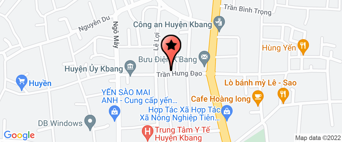 Bản đồ đến địa chỉ Nhà khách huyện Kbang
