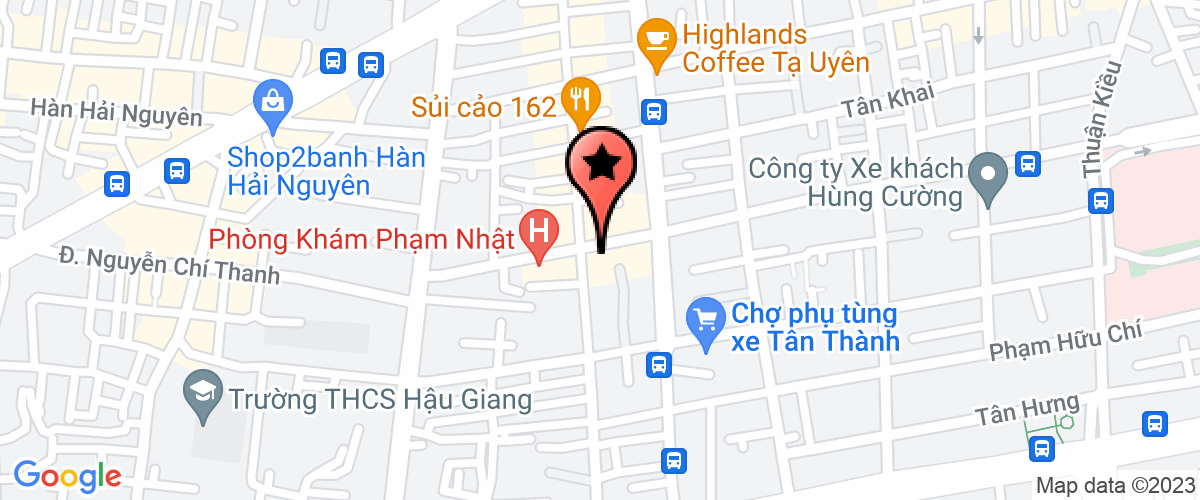 Bản đồ đến địa chỉ Công Ty TNHH Thương Mại Express Cash