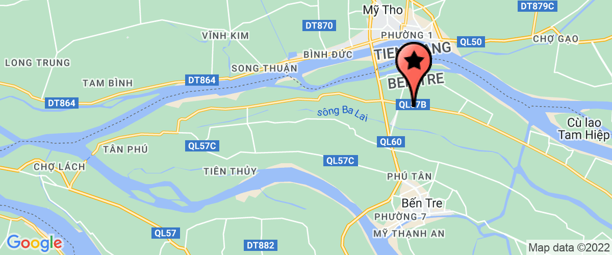 Bản đồ đến địa chỉ Công Ty TNHH Sản Xuất Dừa Hoàng Ngọc