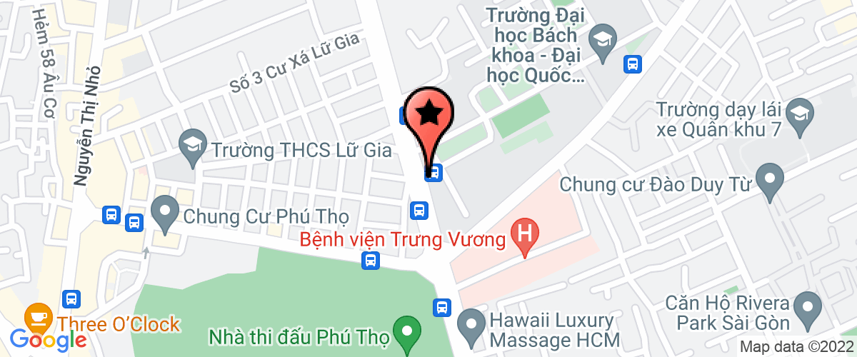 Map to Truong Minh Production Trading Services Company Limited