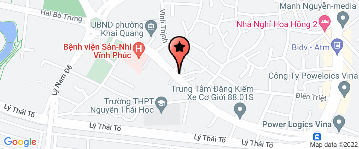 Bản đồ đến địa chỉ Công Ty TNHH MTV Tin Học Điện Tử Hải Huy
