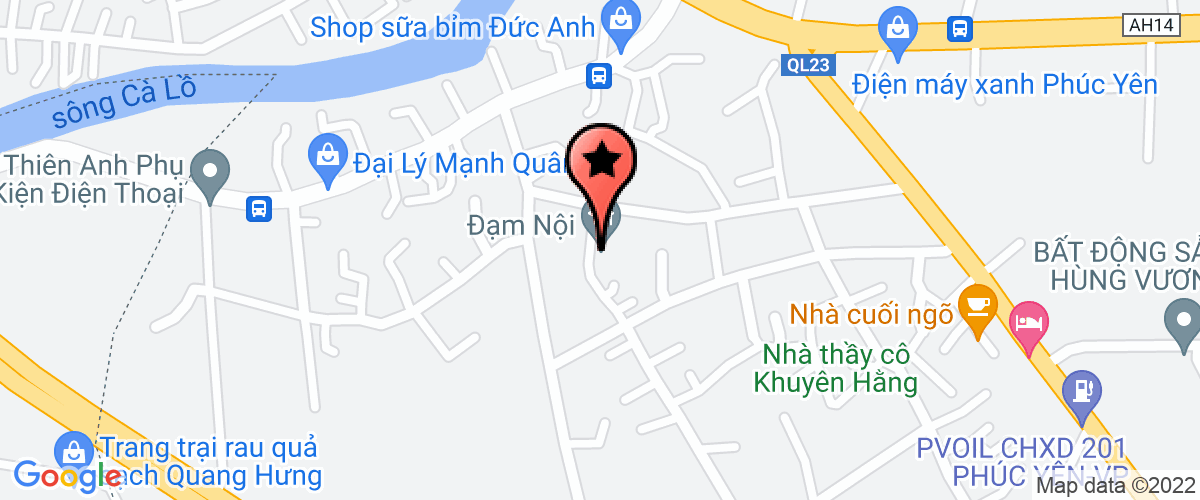 Bản đồ đến địa chỉ Công Ty TNHH Hưng Thịnh Phúc Yên