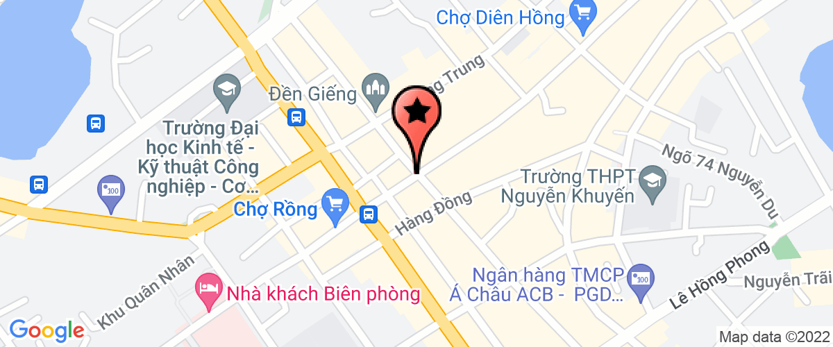 Map to Minh Thac Development Company Limited
