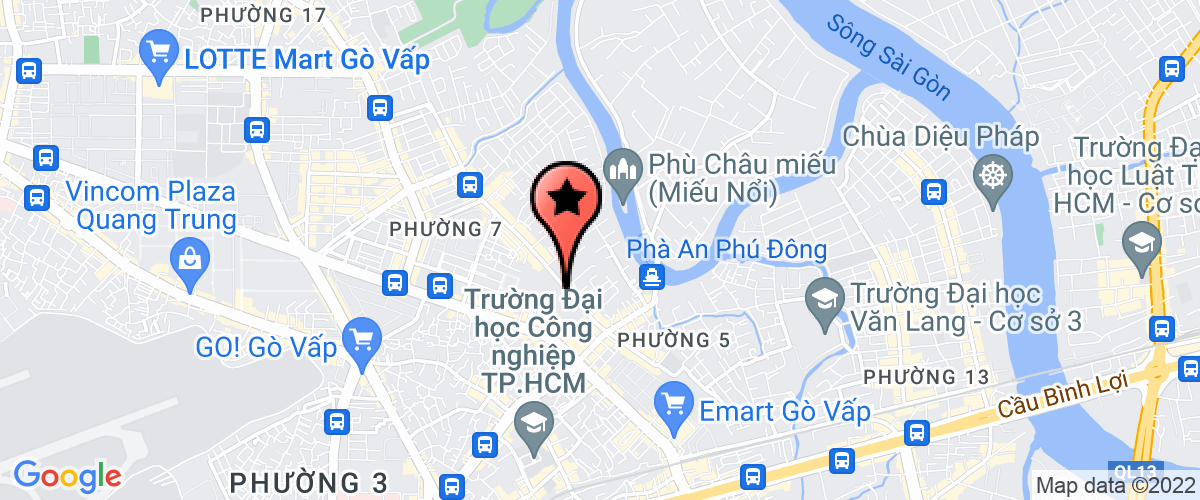 Map to Gia Viet Trading Services Advertise Communicate Company Limited