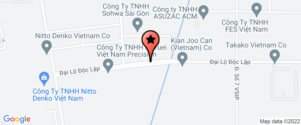 Bản đồ đến địa chỉ Công Ty TNHH Dệt- Thương Mại- Dịch Vụ Minh Thắng