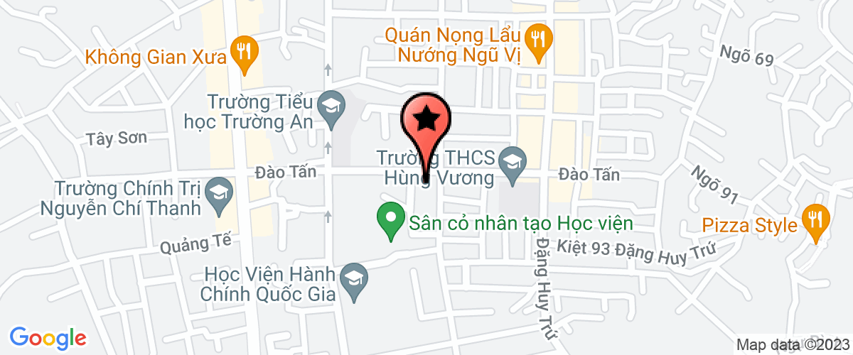 Bản đồ đến địa chỉ Công Ty Trách Nhiệm Hữu Hạn Quảng Cáo Và Hội Chợ Thương Mại Bigsun