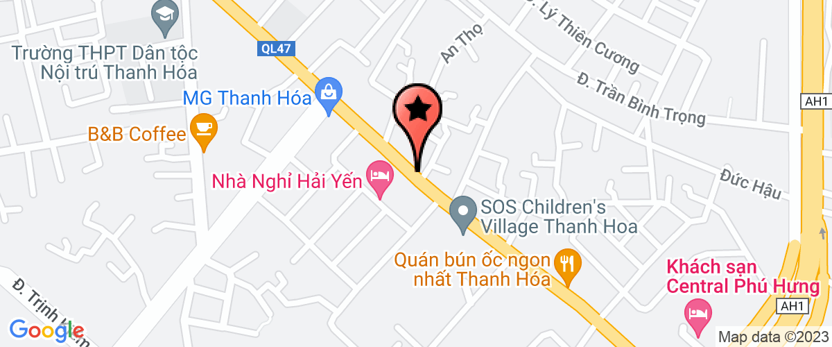 Bản đồ đến địa chỉ Công ty TNHH sửa chữa ô tô Hùng Vương