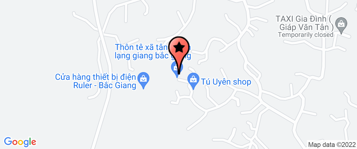 Map to Nam Anh Khanh Company Limited