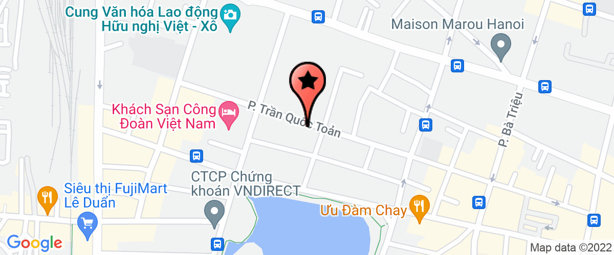 Map to Hoa Chinh Real Estate Investment and Service Company Limited