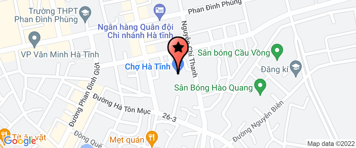 Bản đồ đến địa chỉ Công ty TNHH tin học Hùng Cường