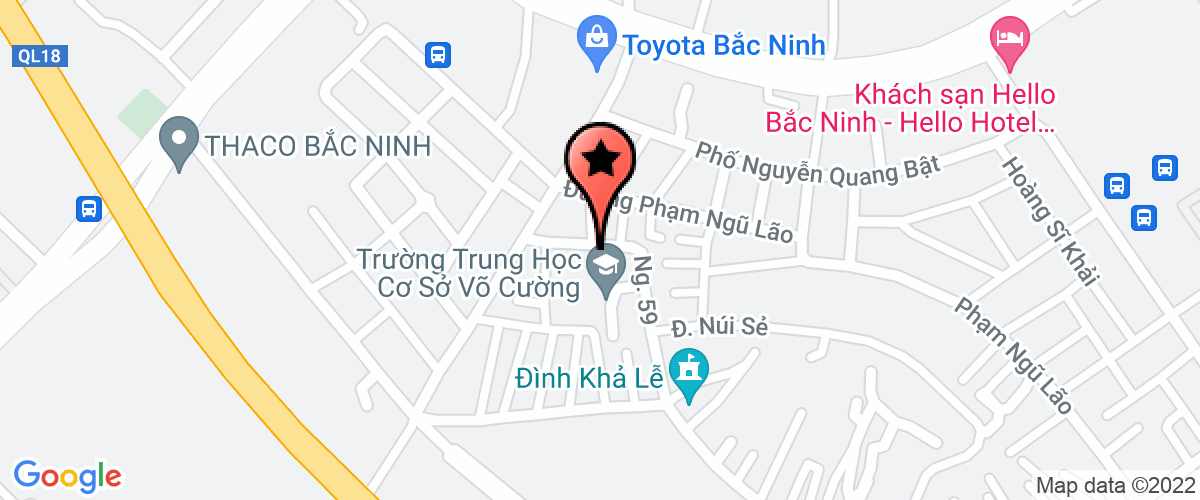 Bản đồ đến địa chỉ Công Ty TNHH Yun Feng