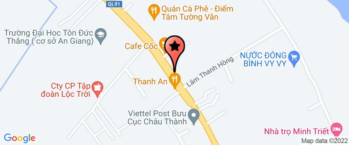 Bản đồ đến địa chỉ Công Ty TNHH Dung Thiên Tân