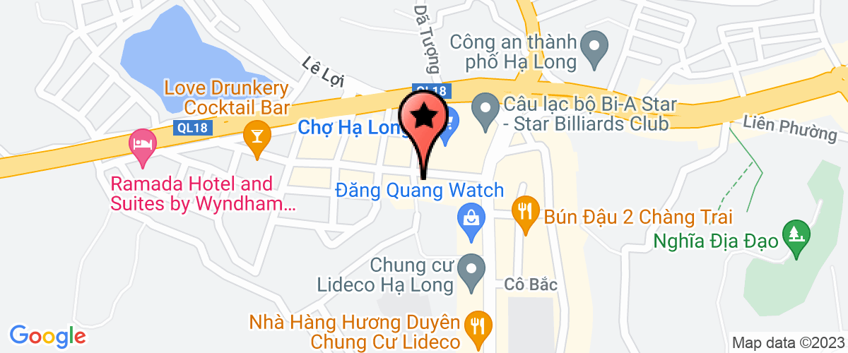 Map to Ngoc Thanh Tranding and Transport Limited Company
