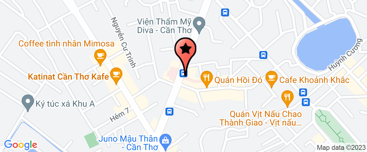 Bản đồ đến địa chỉ Bệnh viện Nhi đồng Thành phố Cần Thơ
