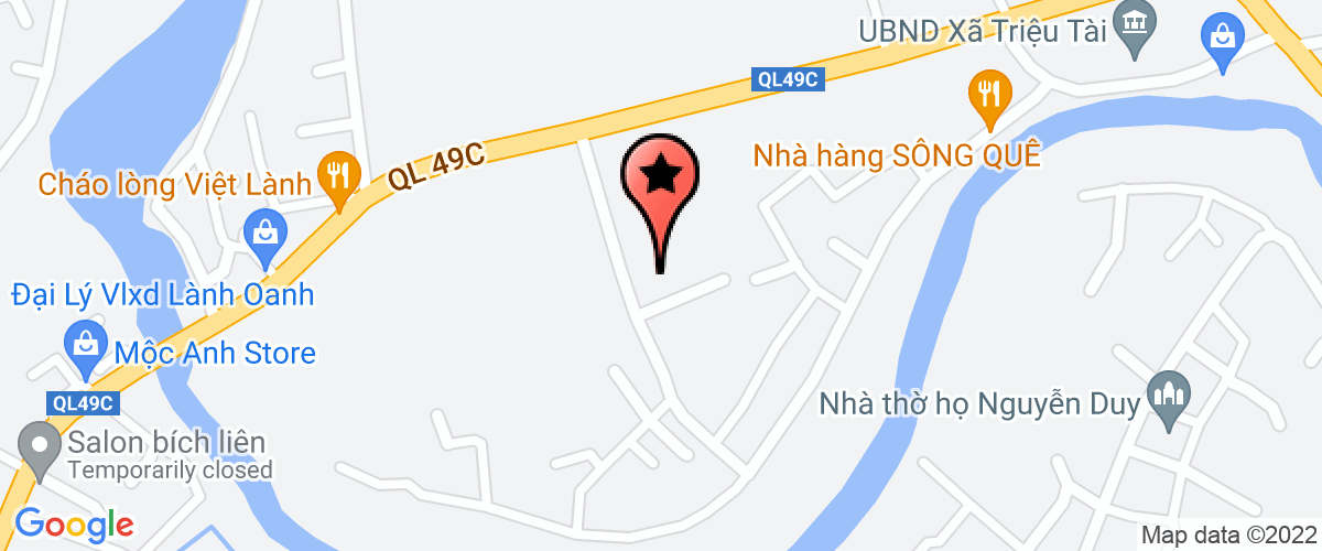Bản đồ đến địa chỉ Công Ty Trách Nhiệm Hữu Hạn Một Thành Viên Huế Nguyệt