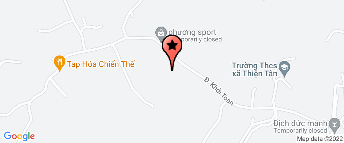Bản đồ đến địa chỉ UBND xã Yên Vượng