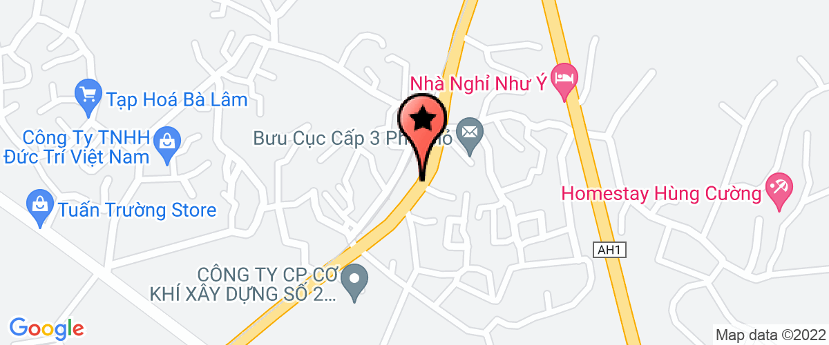 Bản đồ đến địa chỉ Công Ty TNHH Bắc Trung