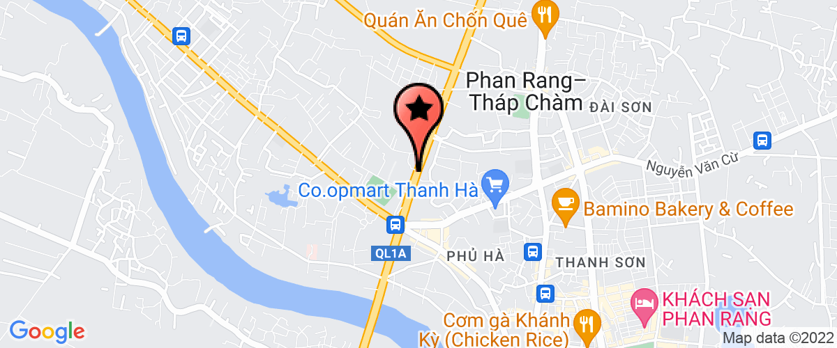 Map to Truc Nhi Trading and Service Company Limited.
