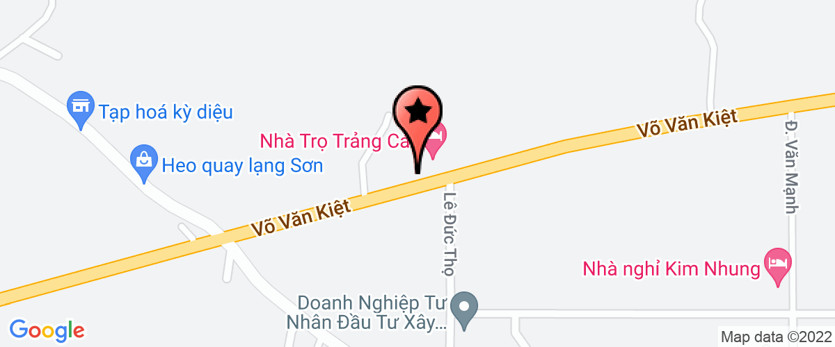Map to Le Hoang Technical Service Company Limited