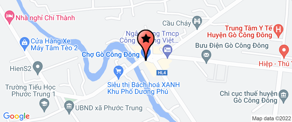 Map to Hai Chau Trading and Service Company