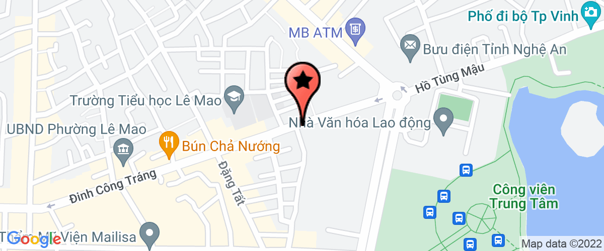 Bản đồ đến địa chỉ Trường trung cấp nghề kinh tế kỹ thuật công nghiệp Vinh
