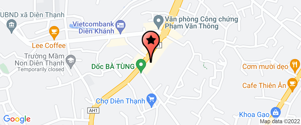 Map to Thanh Phat Nha Trang Mechanical Private Company