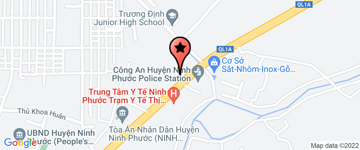 Bản đồ đến địa chỉ Phòng Lao động - Thương binh và Xã hội huyện Ninh Phước