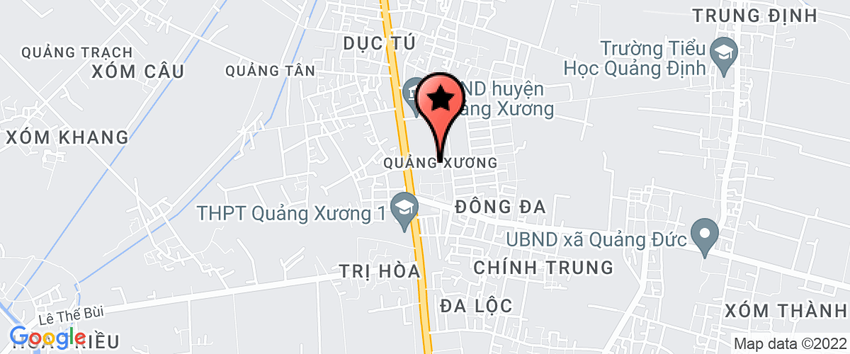 Bản đồ đến địa chỉ Hội nông dân huyện Quảng Xương