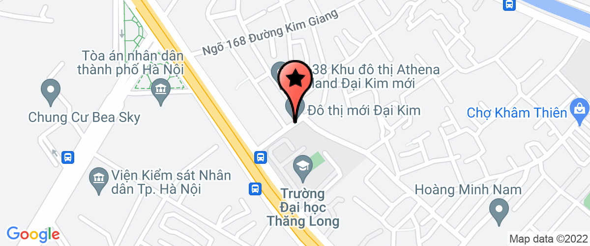 Map to Hung Gia Trading Development Investment Company Limited