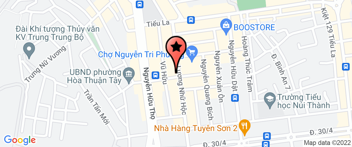 Map to Tran Huy Hoang Travel Company Limited