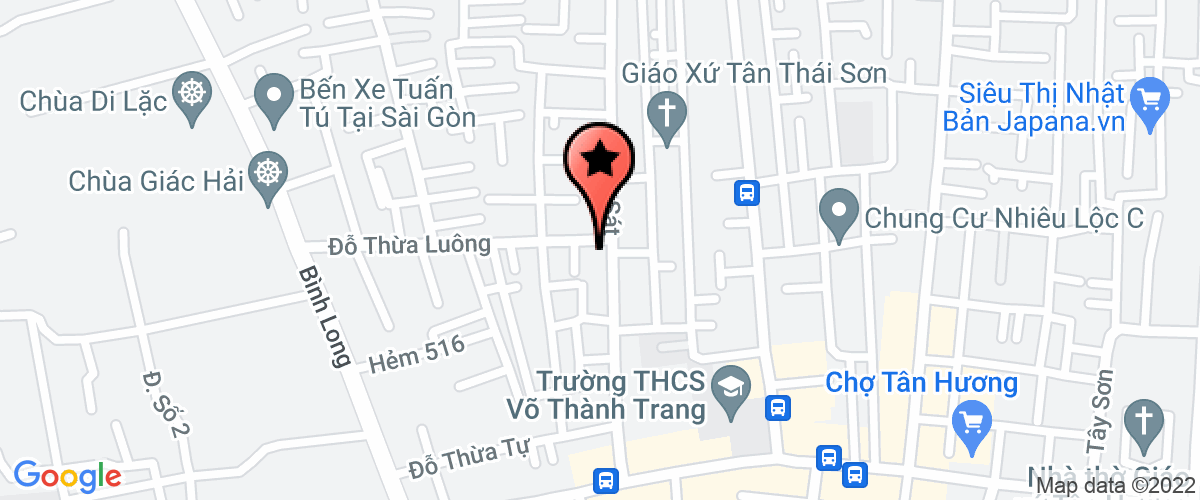 Bản đồ đến địa chỉ Công Ty TNHH Tư Vấn Đầu Tư Năm Phút