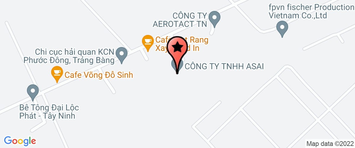 Bản đồ đến địa chỉ Công Ty TNHH Asai