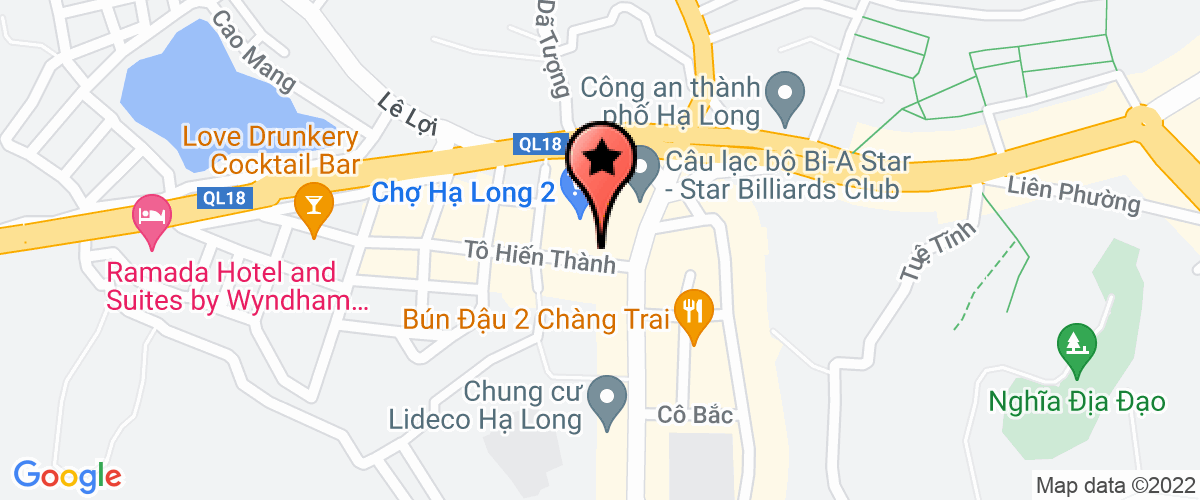 Bản đồ đến địa chỉ Công Ty Trách Nhiệm Hữu Hạn Một Thành Viên Anh Minh Hạ Long