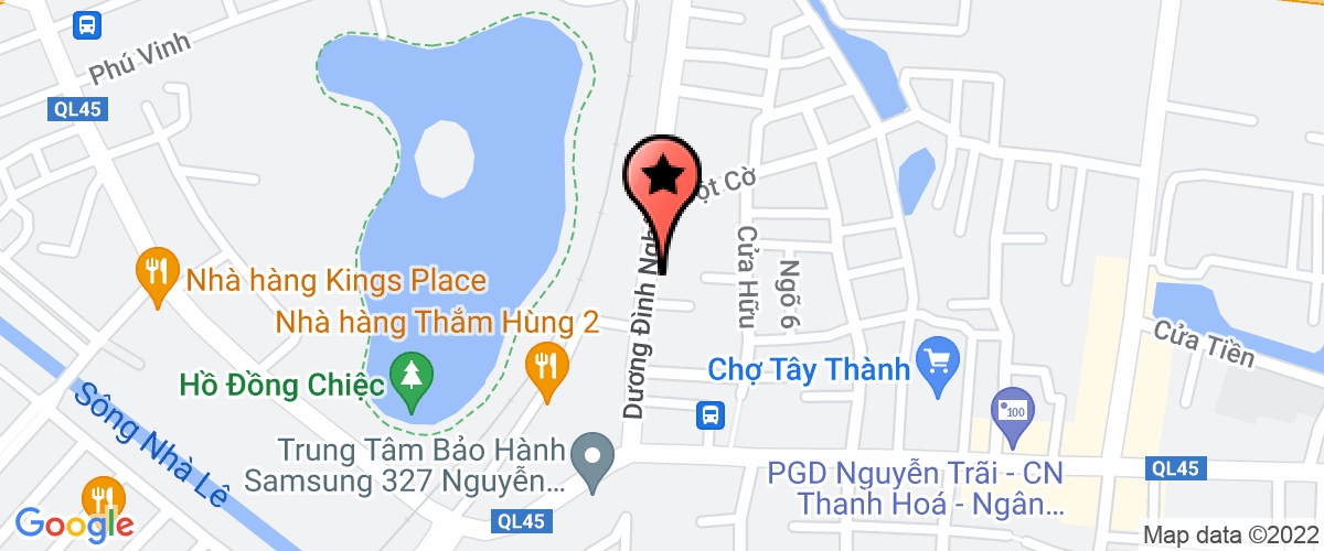Bản đồ đến địa chỉ Công Ty TNHH Hương Bình