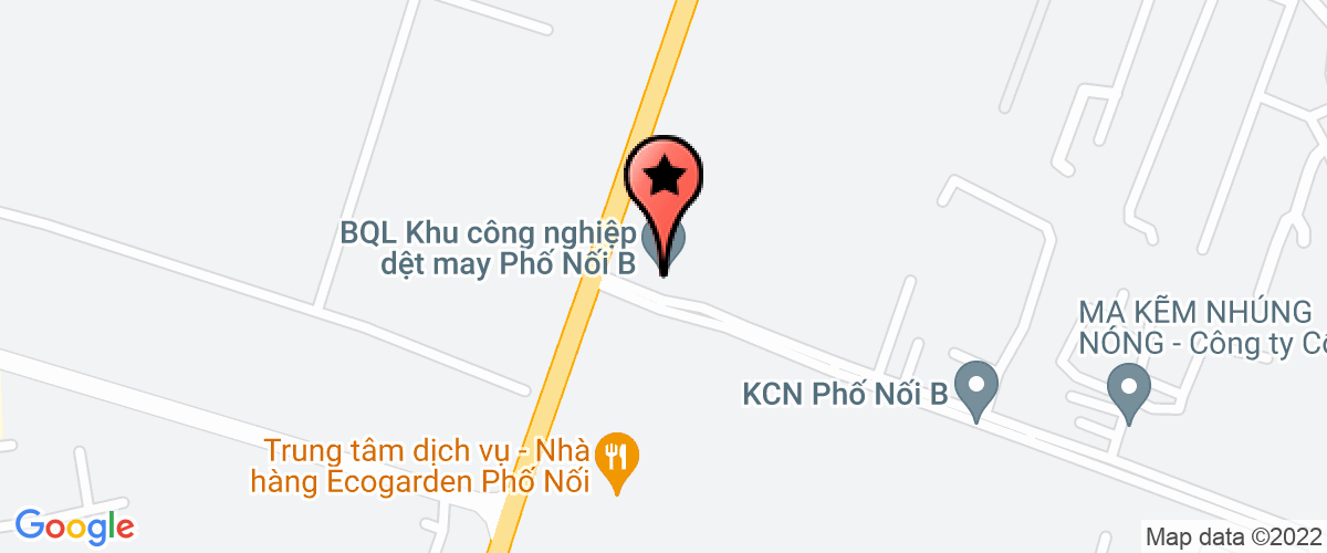 Map to Pho Noi Service Industrial and Construction Company Limited
