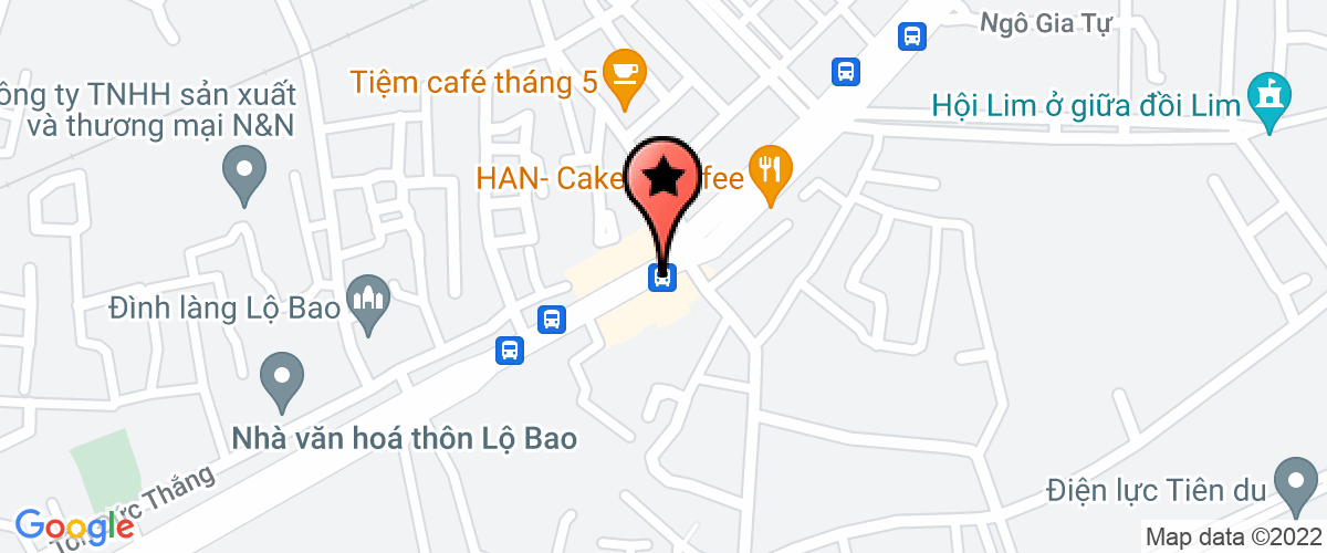 Bản đồ đến địa chỉ Trường mầm non thị trấn Lim 1