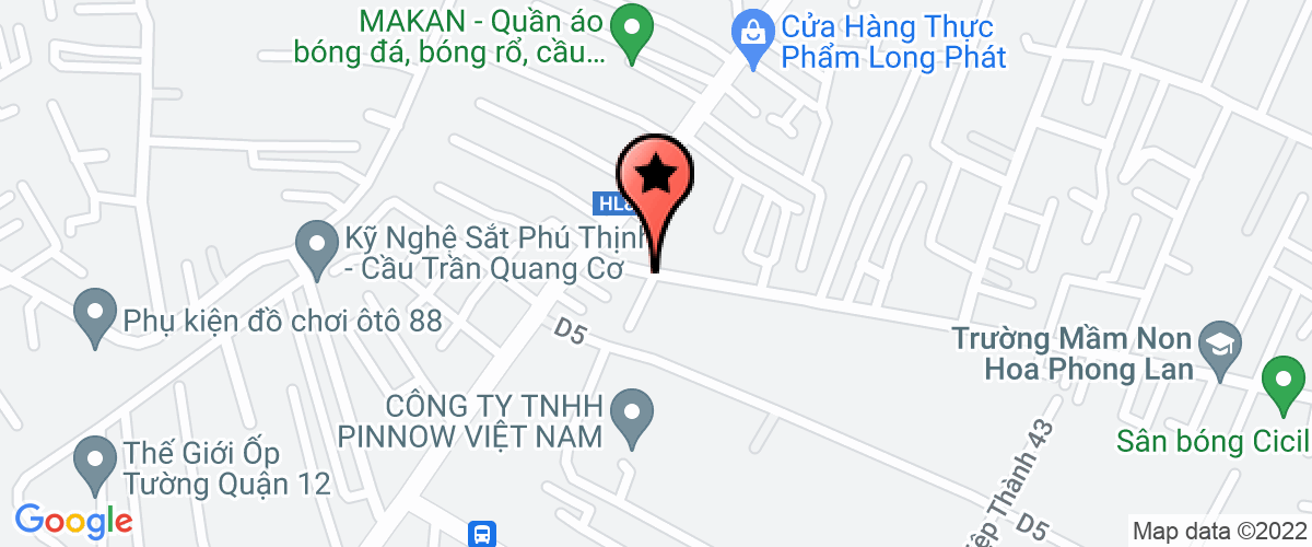 Bản đồ đến địa chỉ Công Ty TNHH Cty TNHH Văn Ý Tattoo