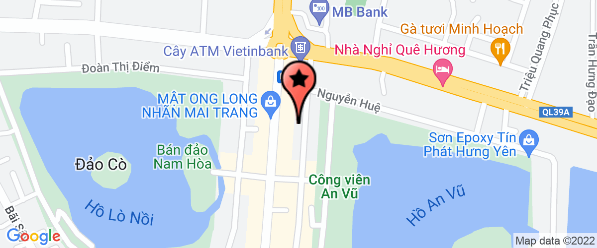 Bản đồ đến địa chỉ Công ty TNHH thương mại Hải Dũng